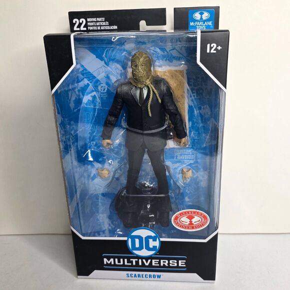 McFarlane DC Multiverse SCARECROW Batman Begins PLATINUM EDITION Chase - NEW - Picture 2 of 8